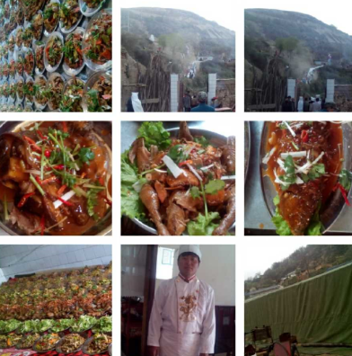 喜事现场特色菜品