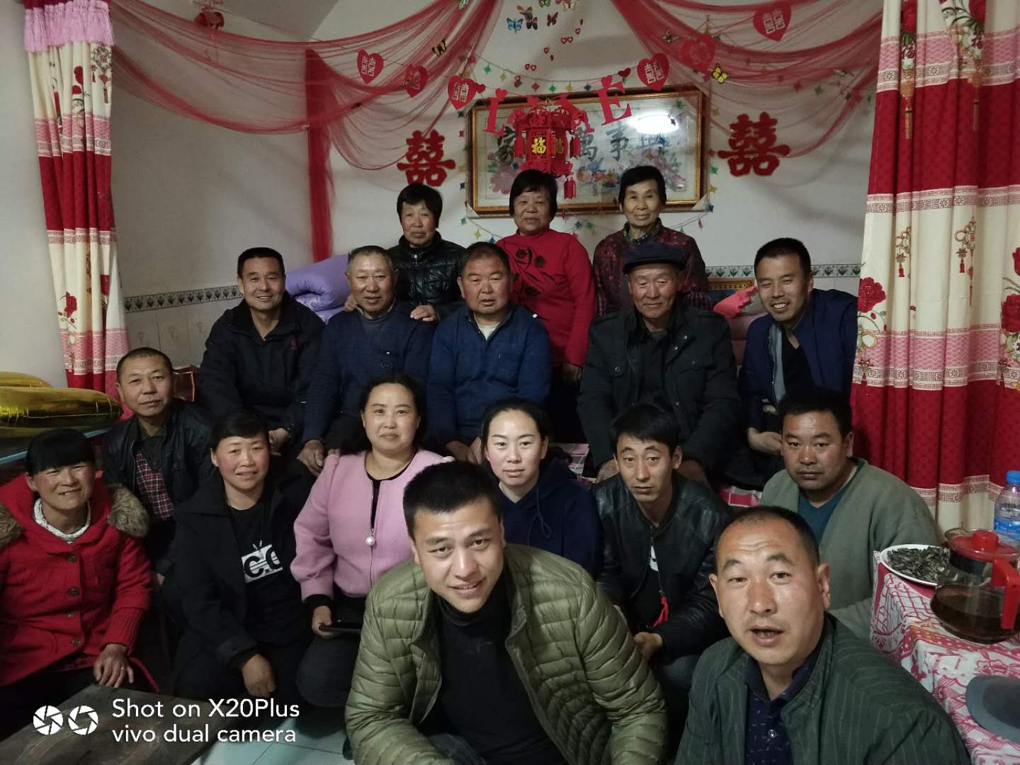 志丹县吴堡乡王戈村祝外爷一路走好